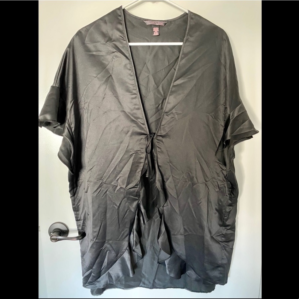 Victoria’s Secret Black Butterfly Robe/Lingerie